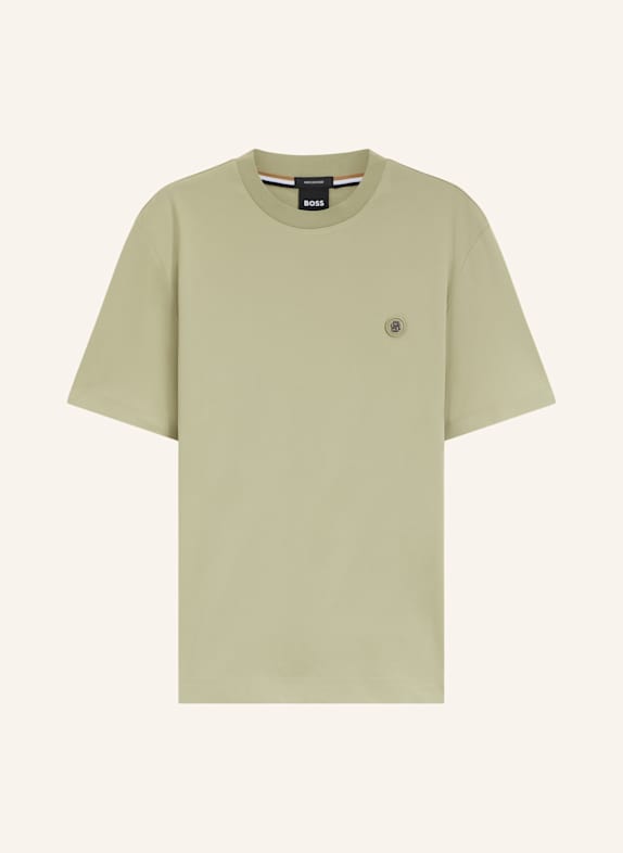 BOSS T-Shirt C-TAUT 01 Regular Fit KHAKI