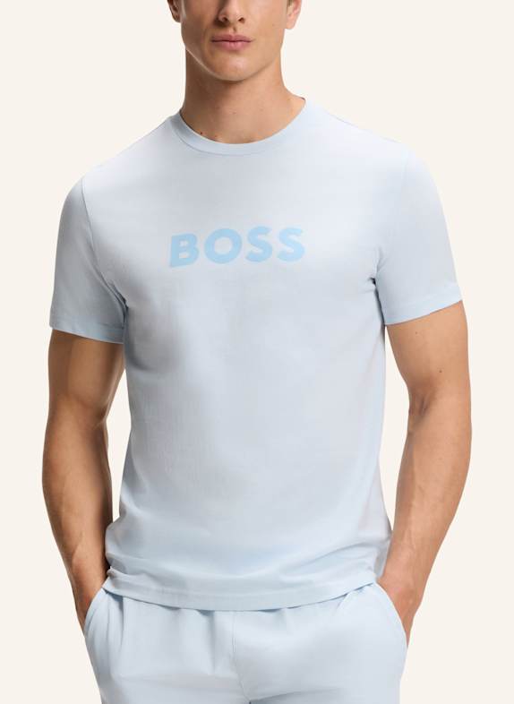 BOSS Strand-Oberteil T-SHIRT RN Regular Fit BLAU