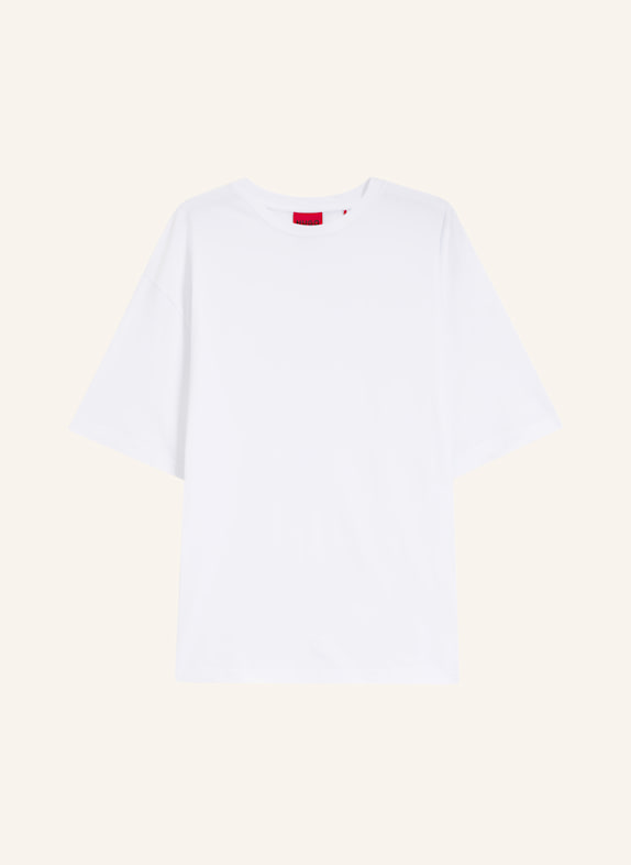 HUGO Badeshort TIKI T-SHIRT WEISS