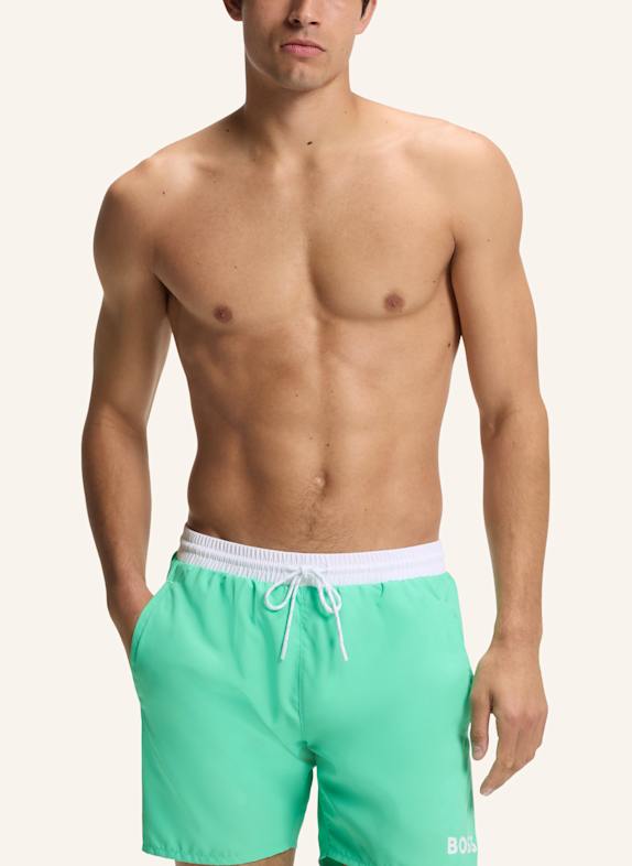 BOSS Badeshorts STARFISH GRÜN
