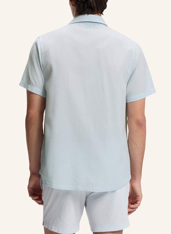 BOSS Strand-Oberteil RELAX_SHIRT Regulär BLAU