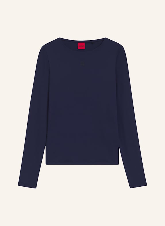 HUGO Longsleeve DASIIA BLAU