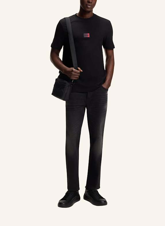 HUGO Jeans HUGO 634 Tapered Fit SCHWARZ