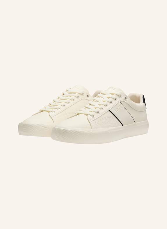 BOSS Sneaker AIDEN_TENN_GRLTP WEISS