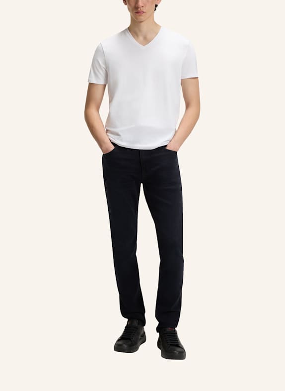HUGO Jeans HUGO 734 Extra-Slim Fit DUNKELBLAU
