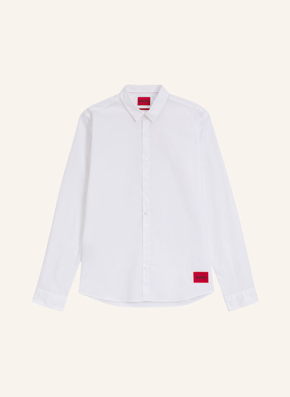 HUGO Casual Hemd ERO3-W Extra-Slim Fit WEISS