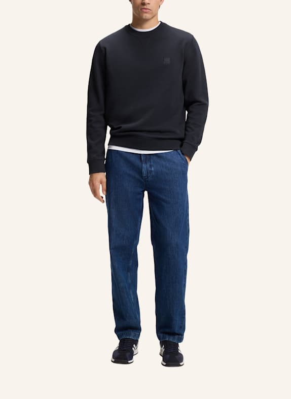 BOSS Sweatshirt WESTART DUNKELBLAU