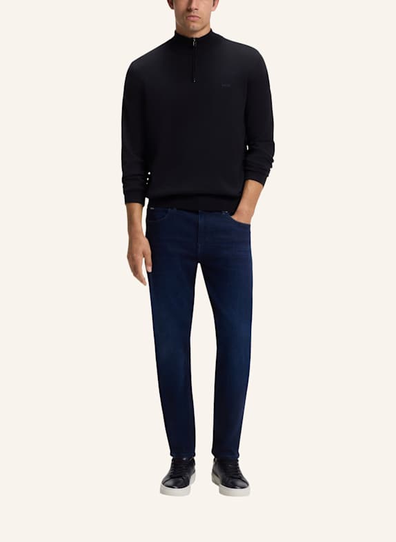 BOSS Pullover PADRO-L Regular Fit DUNKELBLAU