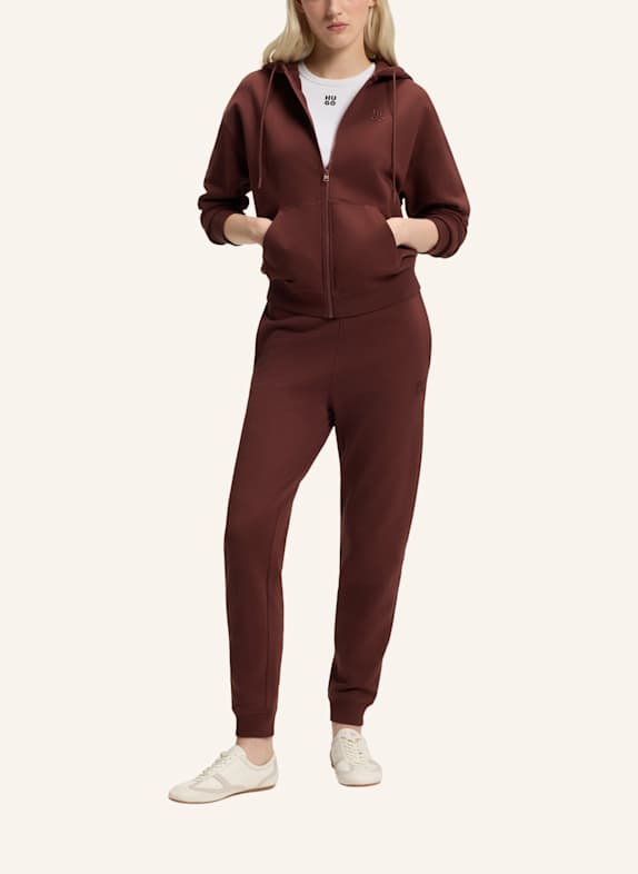 HUGO Sweatshirts DALFINE Regular Fit BRAUN