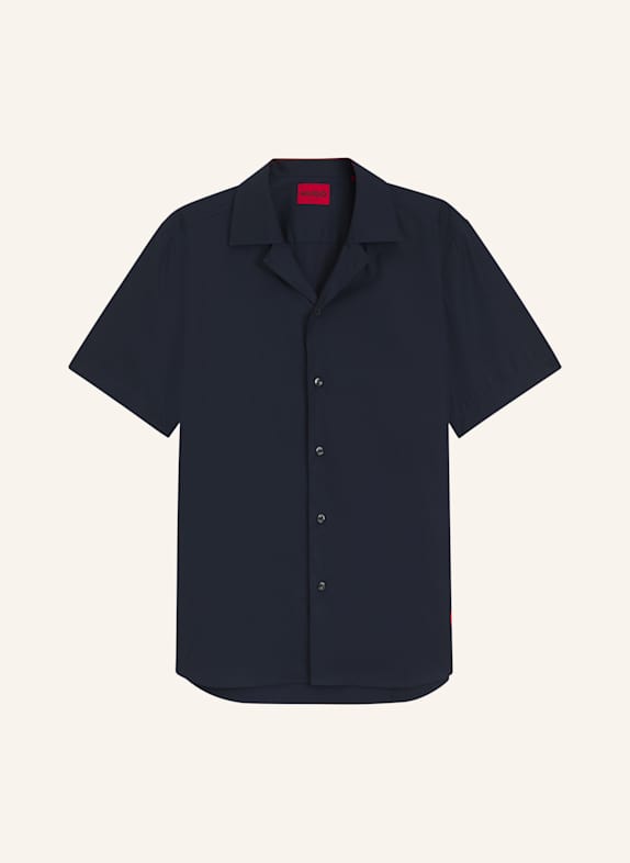 HUGO Business Hemd ELLINO Regular Fit DUNKELBLAU