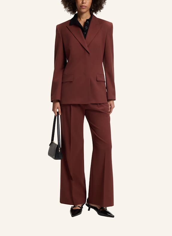 HUGO Blazer ANIKO Relaxed Fit BRAUN