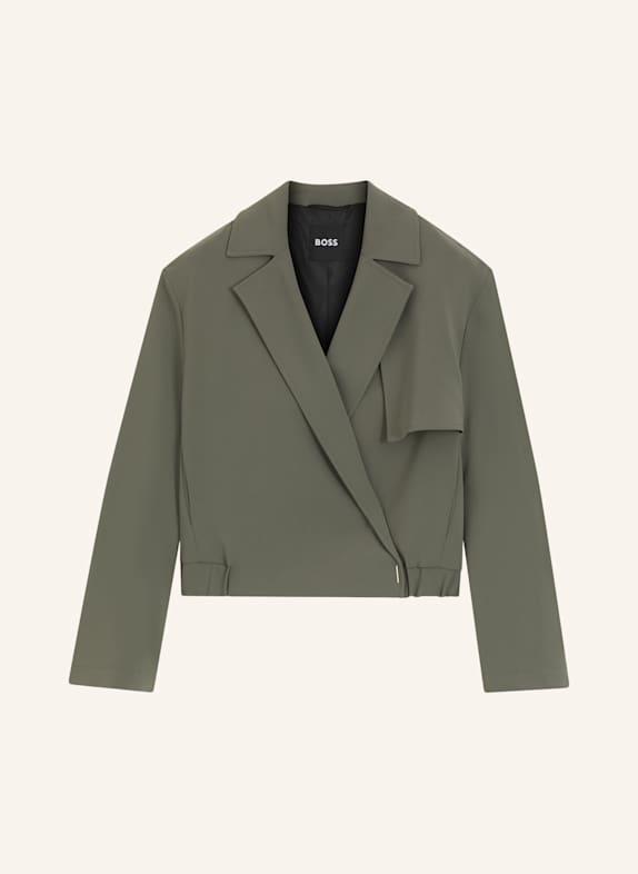 BOSS Blazer JENCHI Relaxed Fit DUNKELGRÜN
