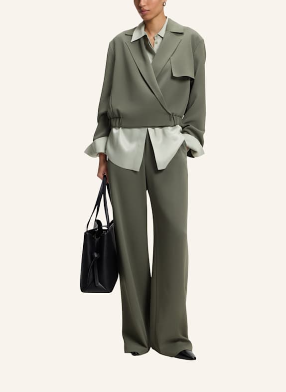 BOSS Blazer JENCHI Relaxed Fit DUNKELGRÜN