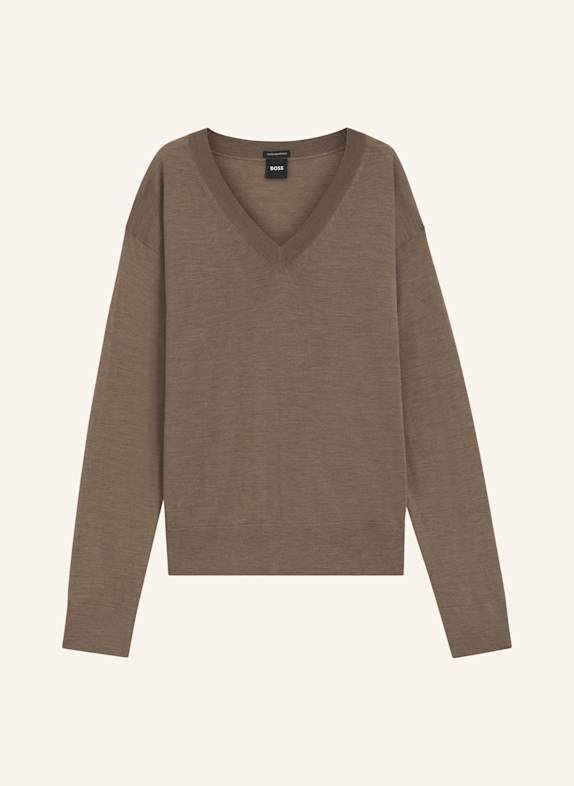 BOSS Pullover FREESLYN BRAUN