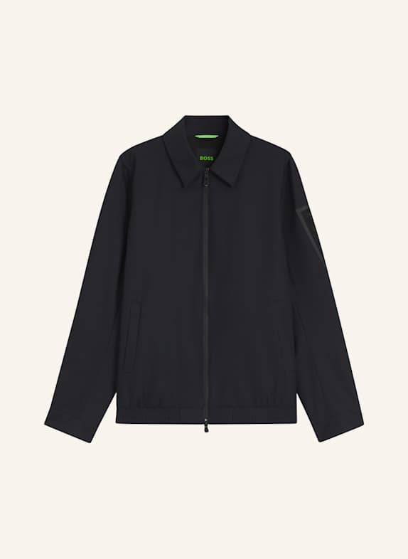 BOSS Casual Jacke OW_UNION COACH JT Regular Fit DUNKELBLAU