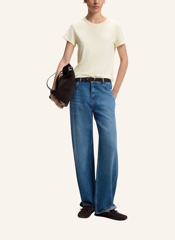 BOSS T-Shirts EVENTSA9 Slim Fit BEIGE