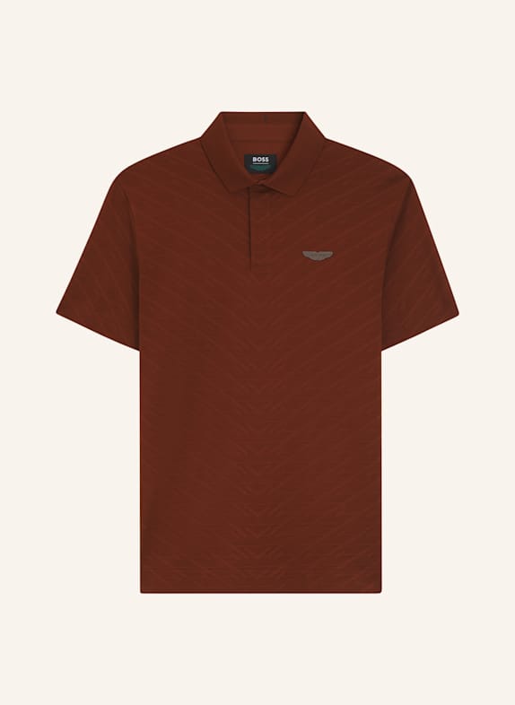 BOSS Poloshirt C-PROUT 180_AM Regular Fit BRAUN