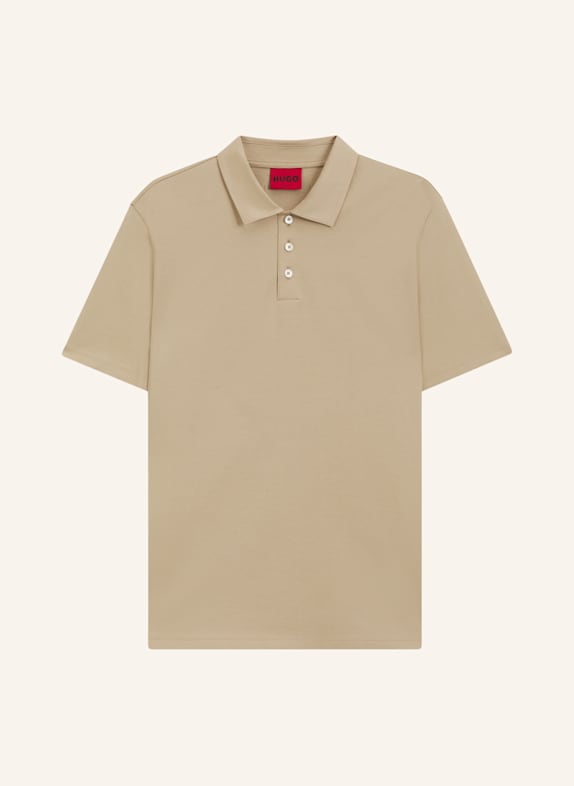HUGO Poloshirt DIMERSPOLON Slim Fit BEIGE