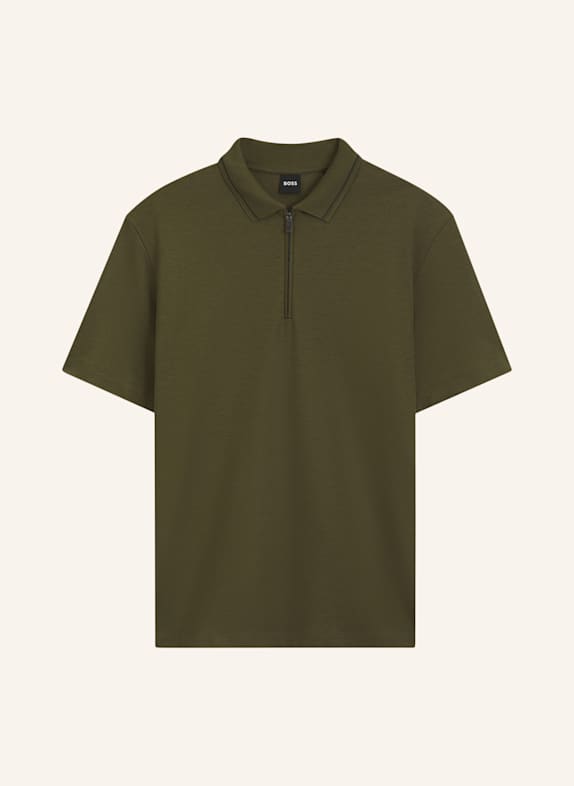 BOSS Poloshirt P-PIANO 120 Relaxed Fit GRÜN