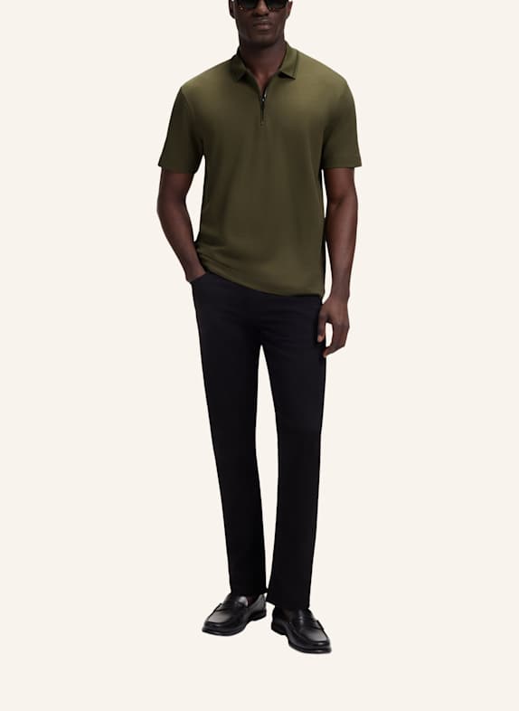 BOSS Polo P-PIANO 120 Relaxed Fit GRÜN