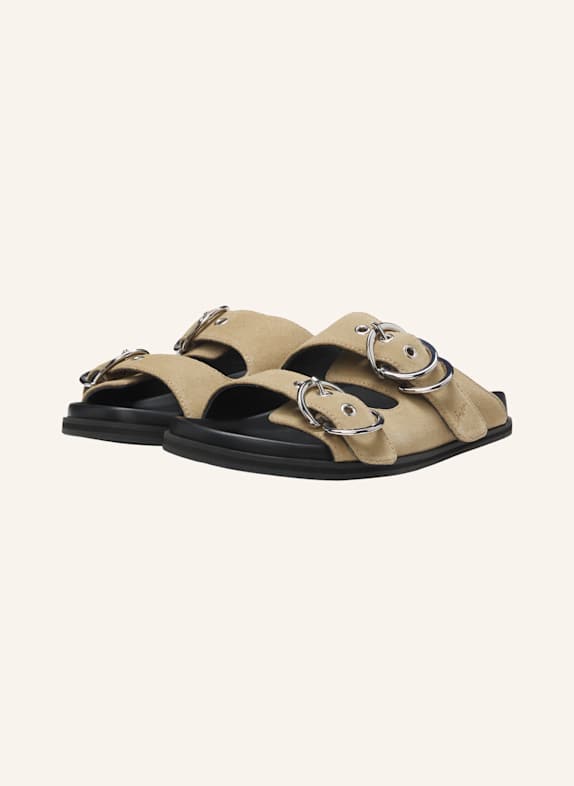 BOSS Sandale FREYAH_SLIDE_SDBK BRAUN