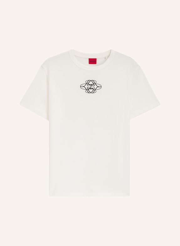 HUGO T-Shirt DAMACIA_8 Regular Fit WEISS
