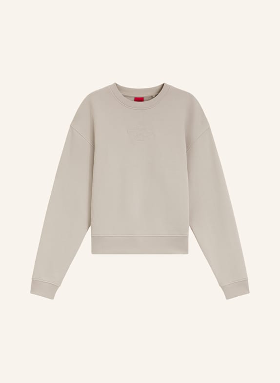 HUGO Sweatshirt DAXANDRIA_1 Regular Fit GRAU