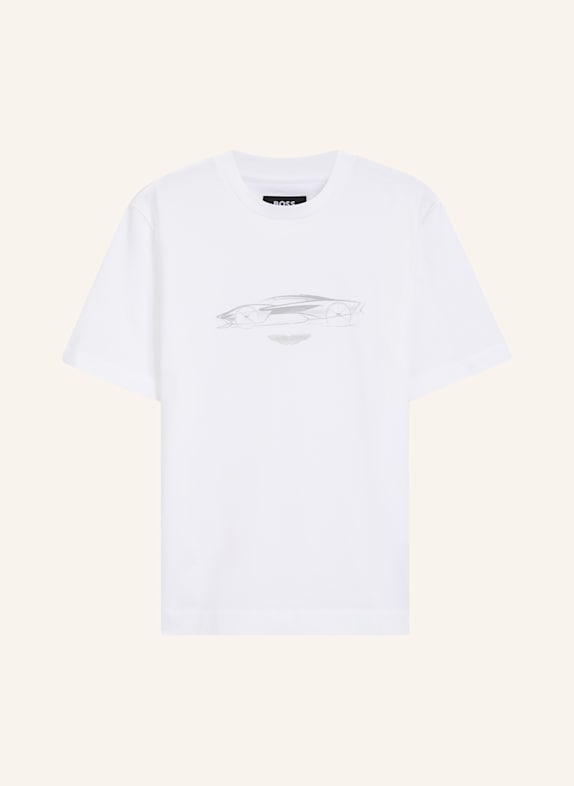 BOSS T-Shirt C-TAUT 181_AM Regular Fit WEISS