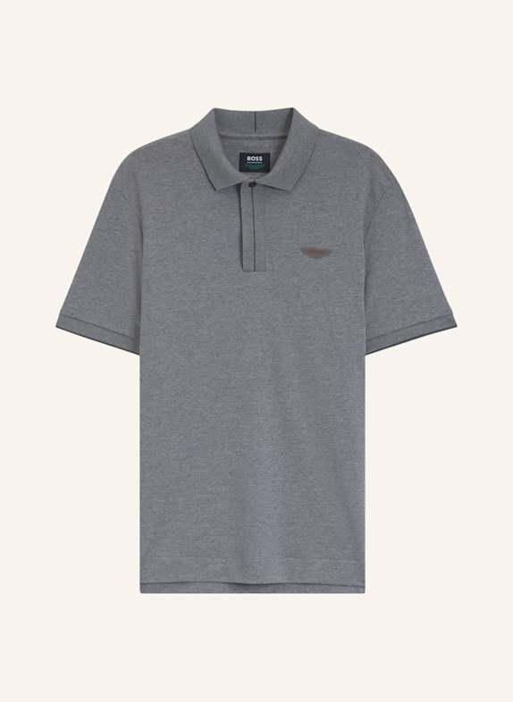 BOSS Poloshirt C-PARLAY 80_AM Regular Fit GRAU