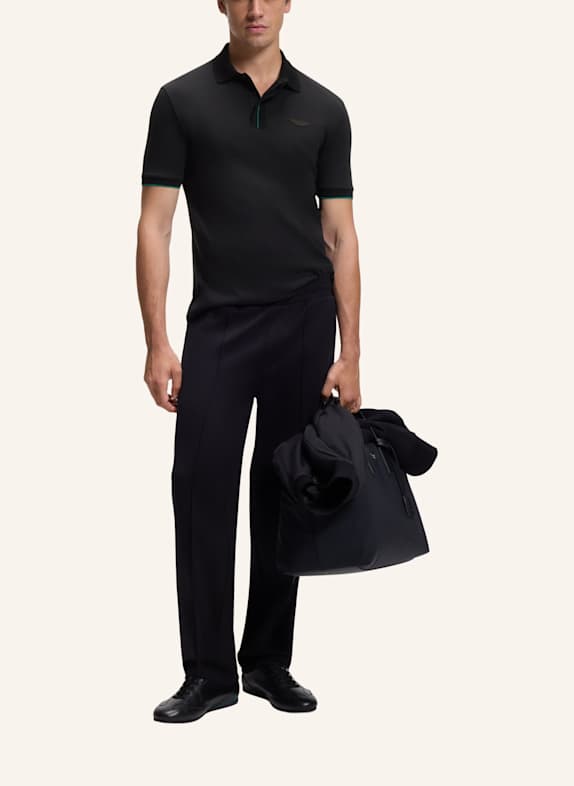 BOSS Polo C-PARLAY 80_AM Regular Fit SCHWARZ