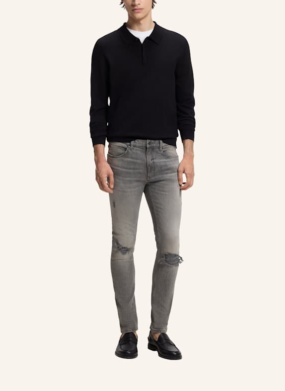 HUGO Jeans HUGO 734 Extra-Slim Fit SILBER