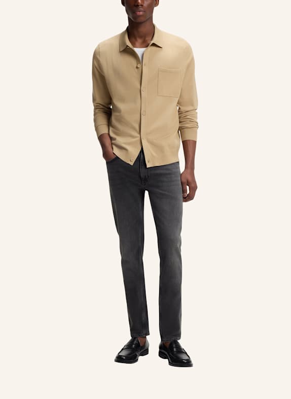 HUGO Jeans HUGO 734 Extra-Slim Fit DUNKELGRAU