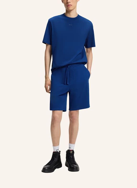 HUGO Kurze Hose DAYONO Relaxed Fit BLAU