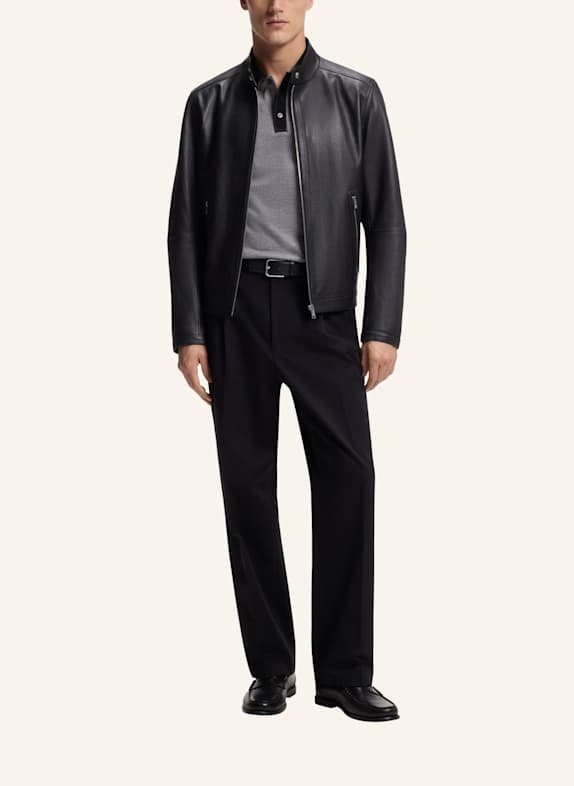 BOSS Polo H-PARLAY 81 Regular Fit SCHWARZ
