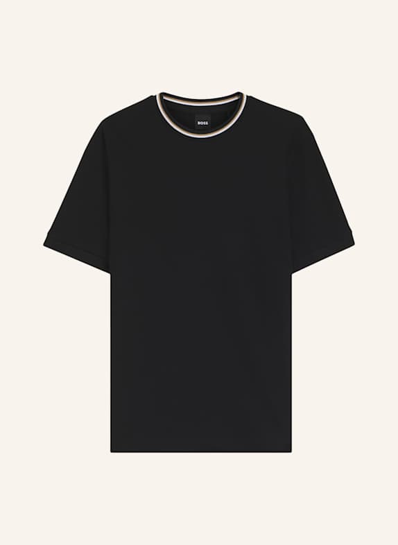 BOSS T-Shirt C-TAUT 40 Regular Fit SCHWARZ