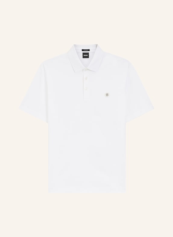 BOSS Polo C-PARRIS 01 Regular Fit WEISS