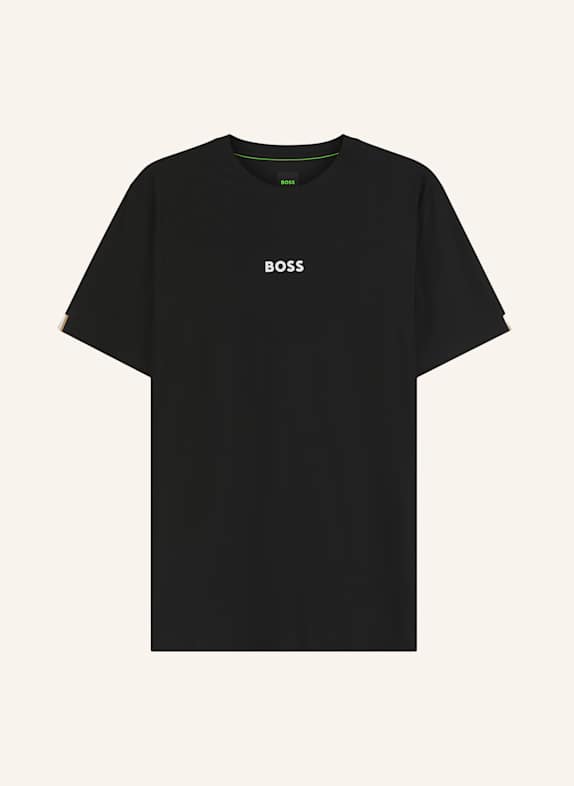 BOSS T-Shirt TS_TOC SERVE 1 Slim Fit SCHWARZ