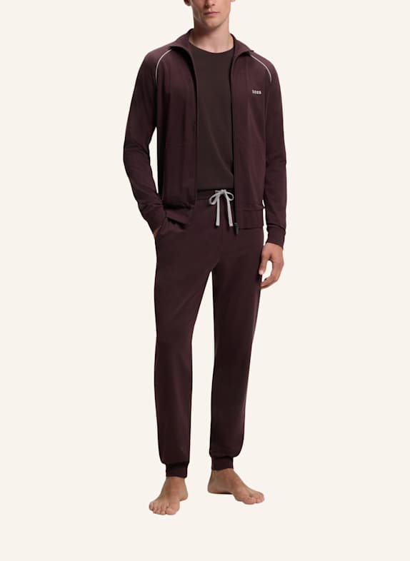 BOSS Schlafshirt MIX&MATCH DUNKELBRAUN