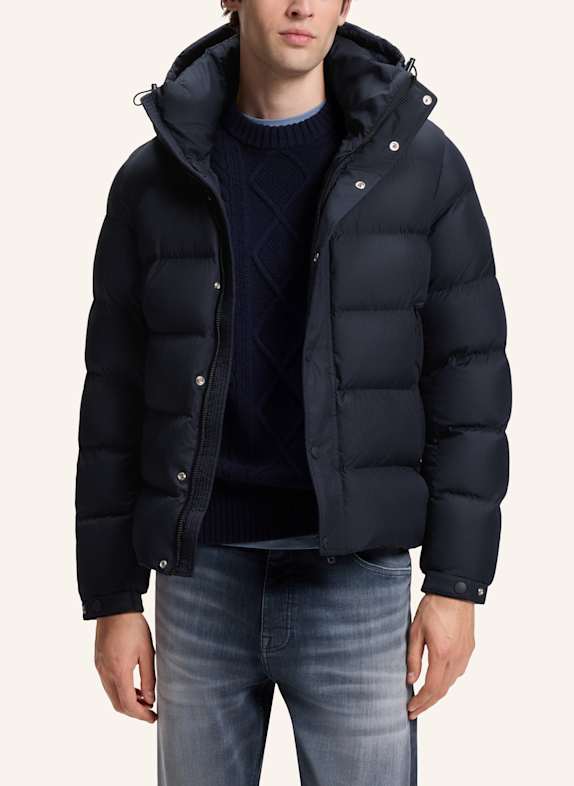 BOSS Daunenjacke OMARIS1 Regular Fit DUNKELBLAU