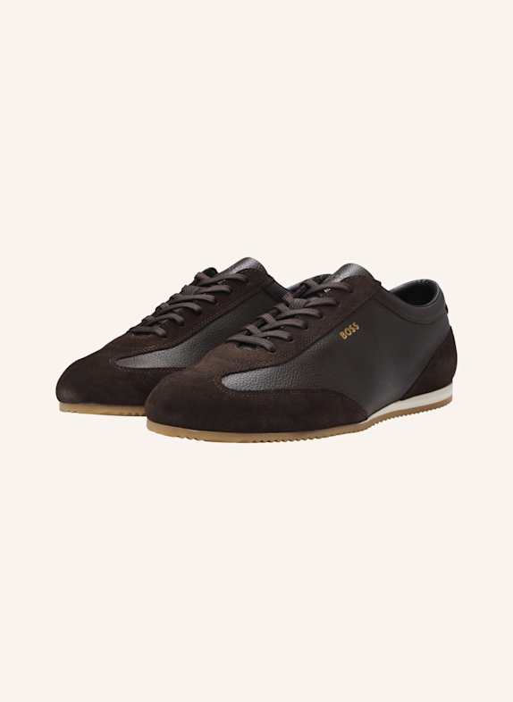 BOSS Trainers LINEOR_LOWP_SDTB DUNKELBRAUN