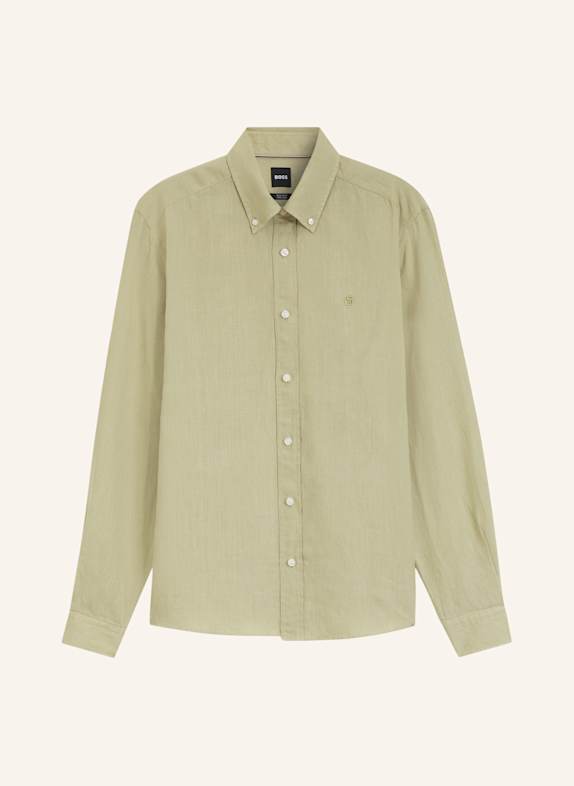 BOSS Shirt H-LIAM-BD-E-C1-263 Regular Fit KHAKI
