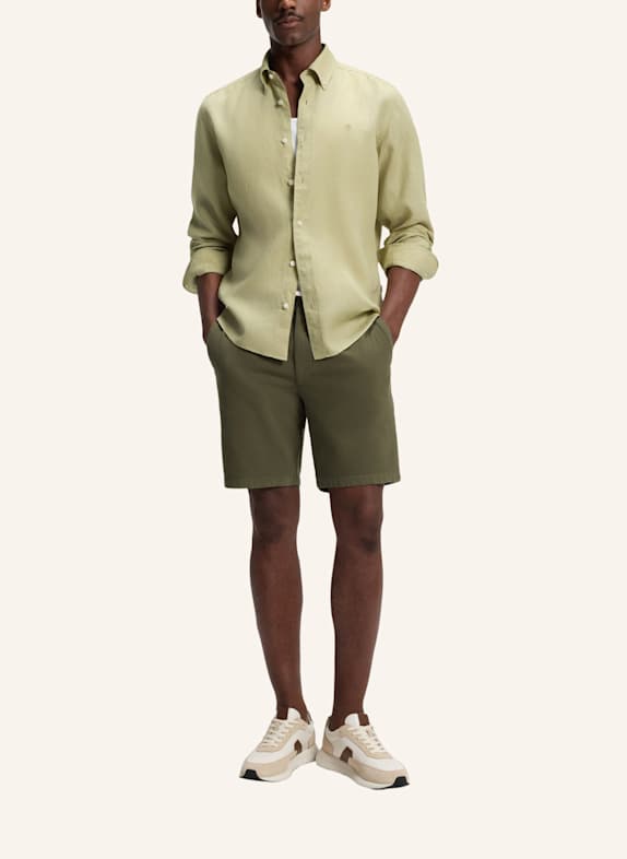 BOSS Hemd H-LIAM-BD-E-C1-263 Regular Fit KHAKI