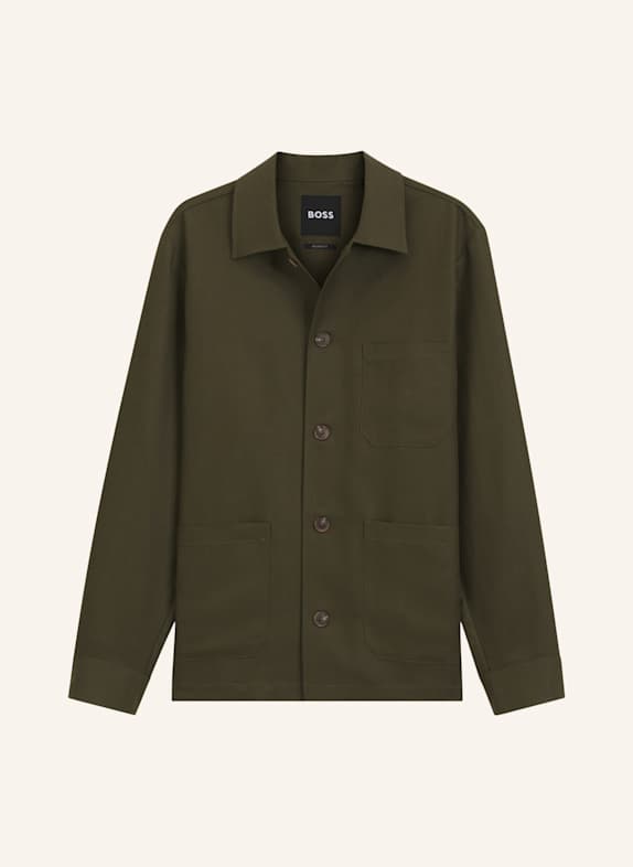 BOSS Shirt H-CAI-K-3P-262 Relaxed Fit GRÜN
