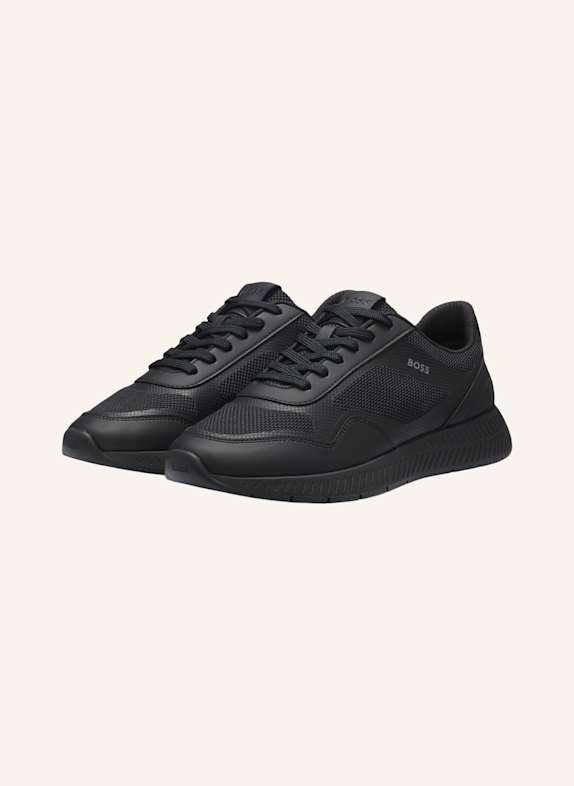 BOSS Trainers TITANIUM_RUNN_METHAL SCHWARZ