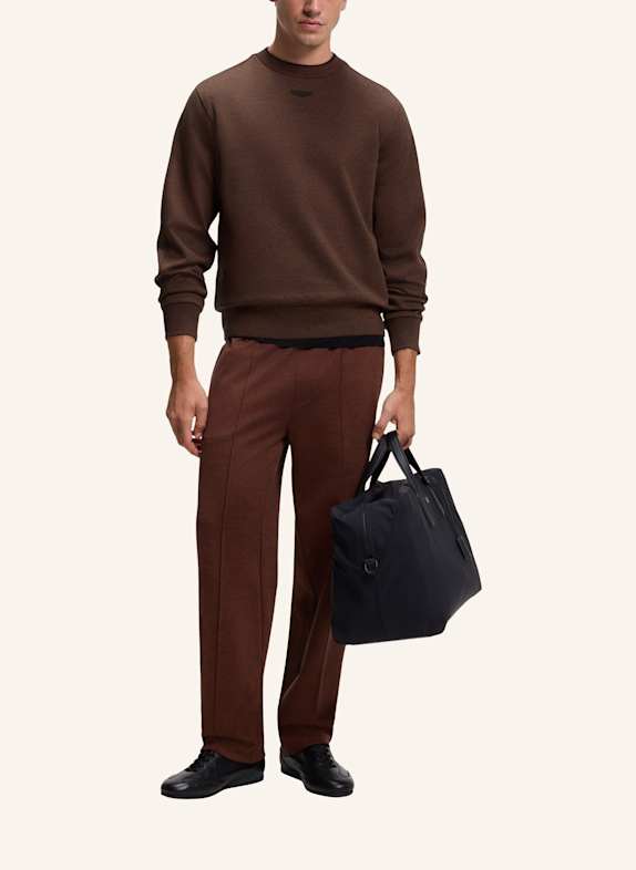 BOSS Sweatshirt C-SOLERI 180_AM Regular Fit BRAUN
