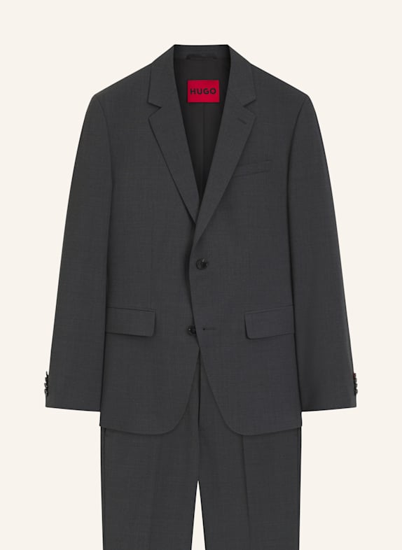 HUGO Suit HENRY-GETLIN253X-MH Slim Fit DUNKELGRAU