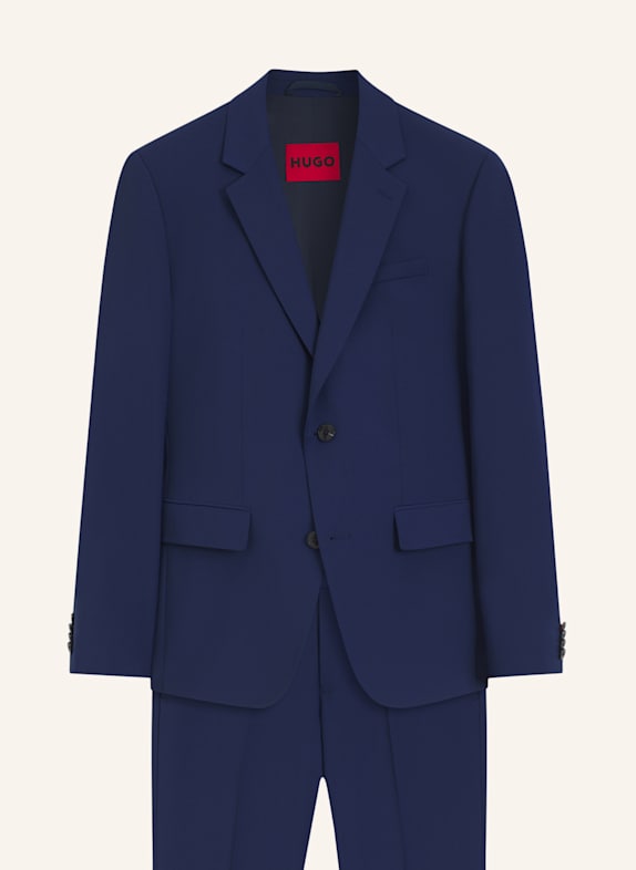 HUGO Suit HENRY-GETLIN253X-MH Slim Fit BLAU