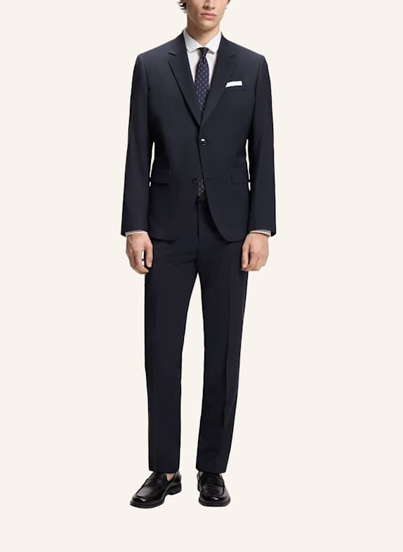 HUGO Anzug HENRY-GETLIN253X-MH Slim Fit DUNKELBLAU