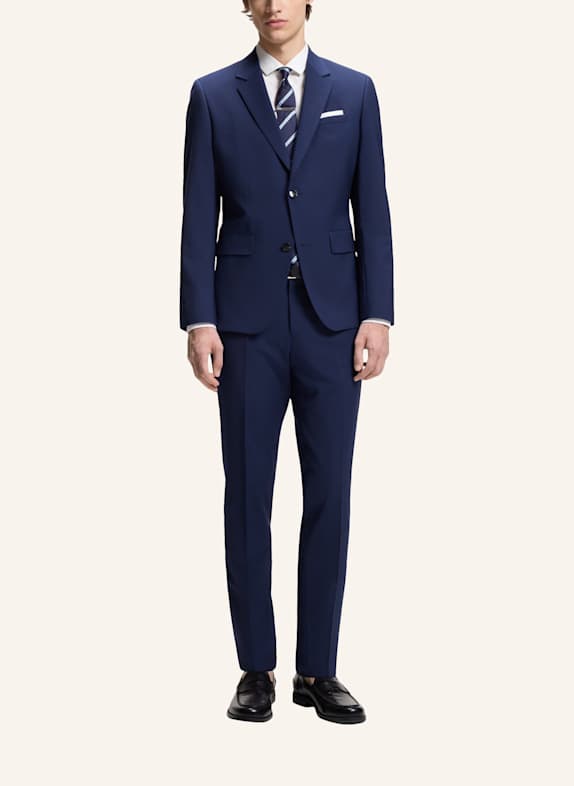 HUGO Anzug HENRY-GETLIN253X-MH Slim Fit BLAU