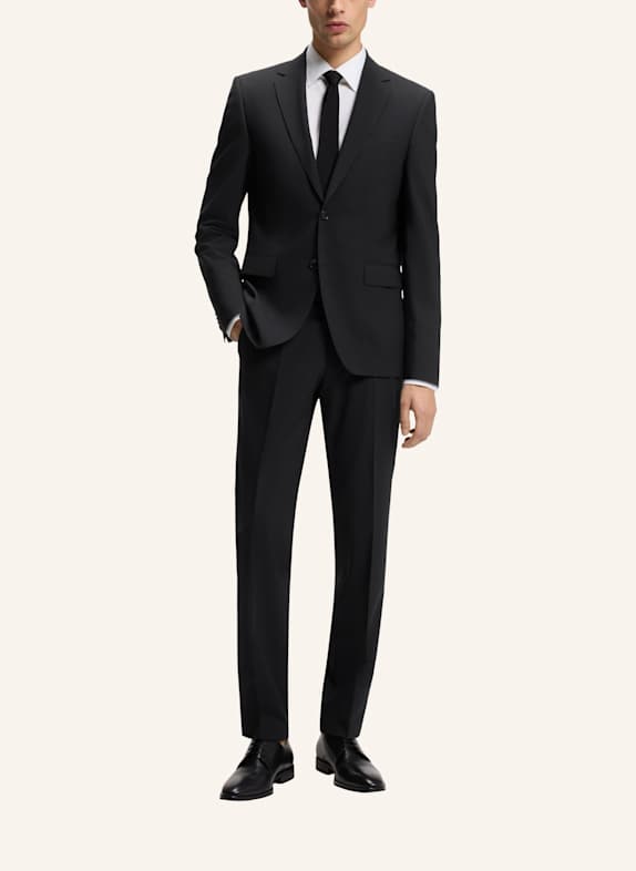 BOSS Anzug H-JECKSON-2PCS-224 Regular Fit SCHWARZ